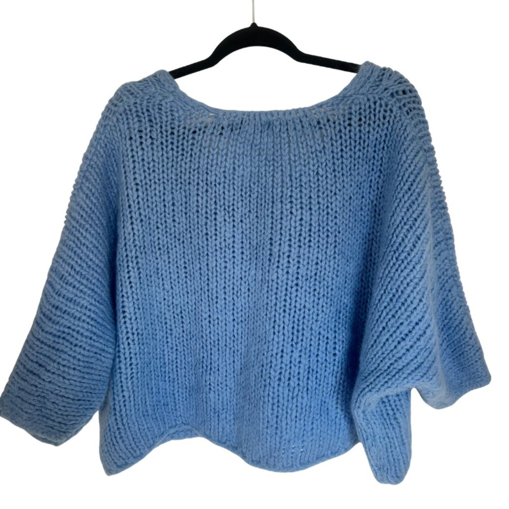 Mohair Chunky Knit Cardigan - Picture 2 of 6